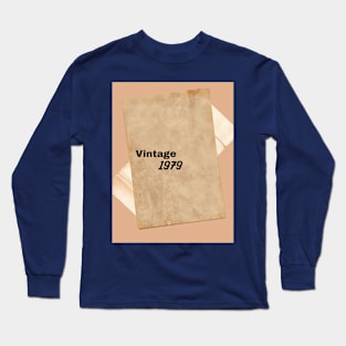 Vintage 1979 Long Sleeve T-Shirt